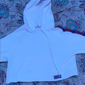 PONY cropped hoodie